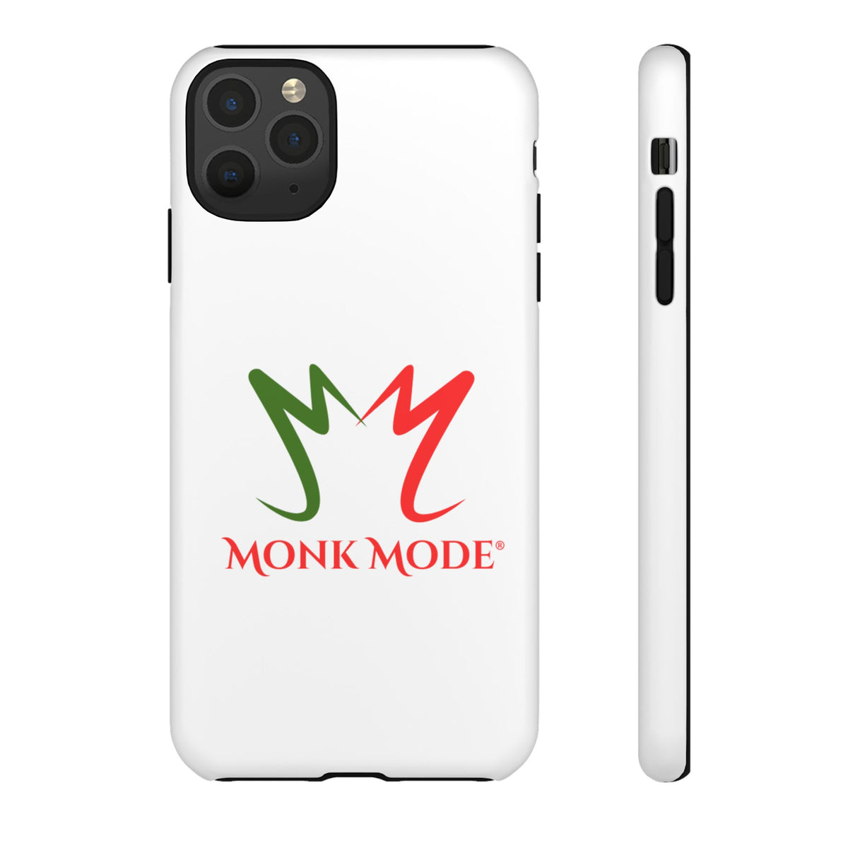 iPhone Tough Phone Case - White - Monk Mode®