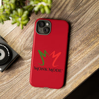 iPhone Tough Phone Case - Red - Monk Mode®