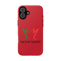 iPhone Tough Phone Case - Red - Monk Mode®