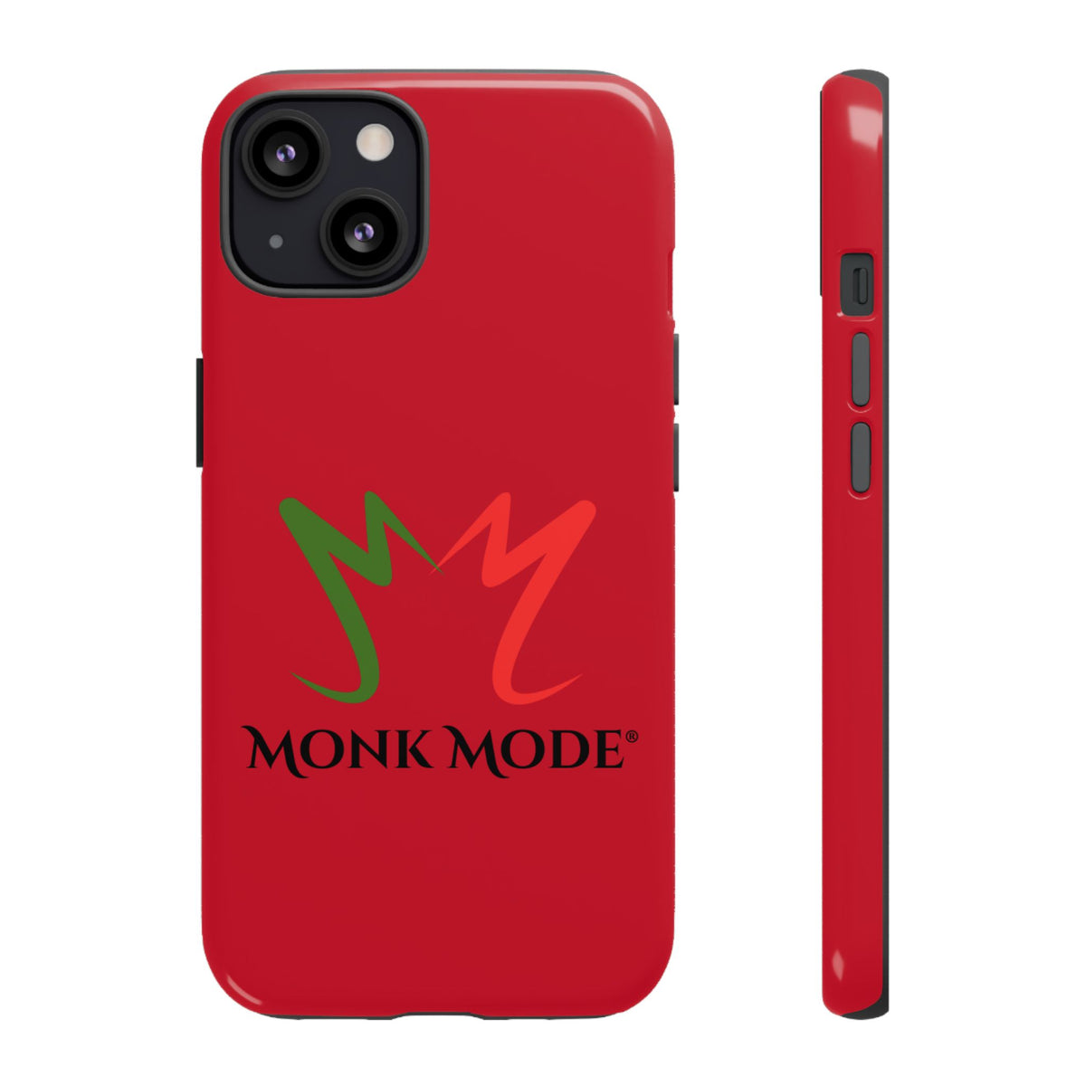 iPhone Tough Phone Case - Red - Monk Mode®