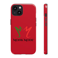 iPhone Tough Phone Case - Red - Monk Mode®