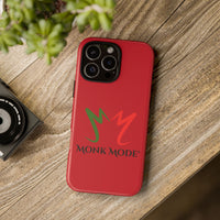 iPhone Tough Phone Case - Red - Monk Mode®