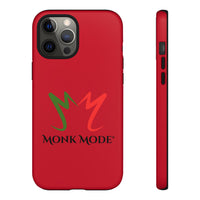 iPhone Tough Phone Case - Red - Monk Mode®