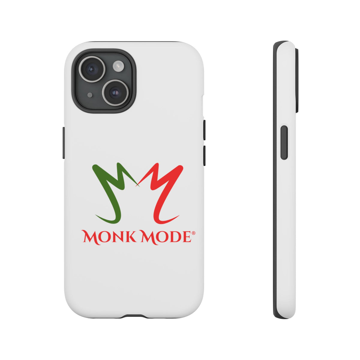 iPhone Tough Phone Case - White - Monk Mode®