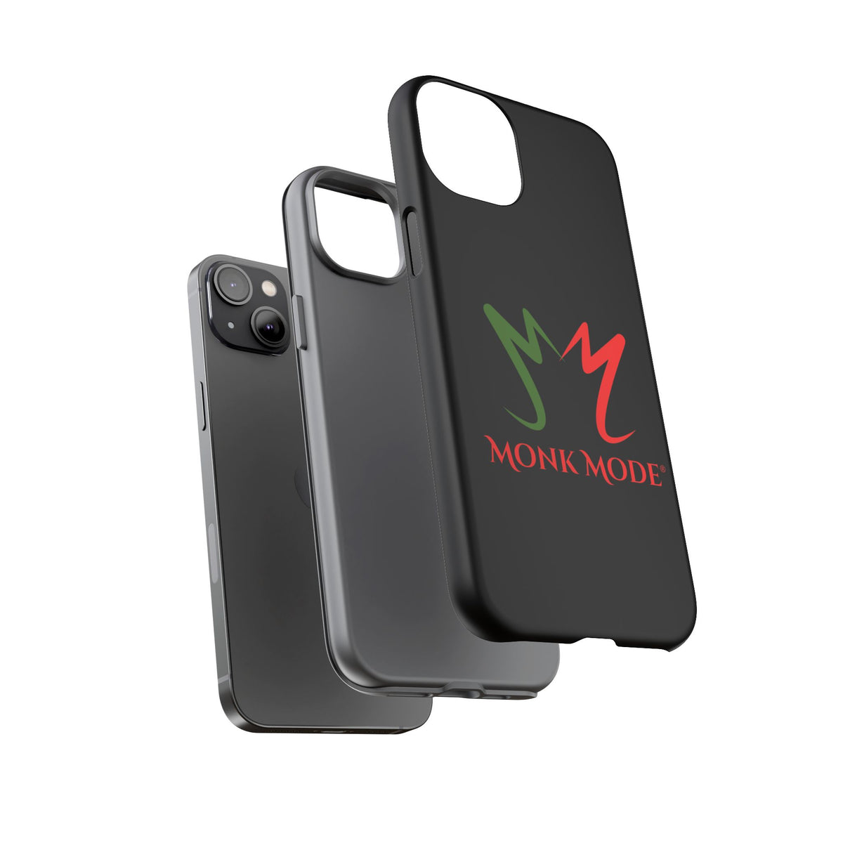 iPhone Tough Phone Case - Black - Monk Mode®