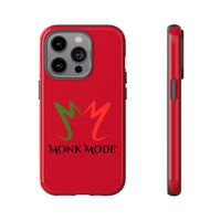iPhone Tough Phone Case - Red - Monk Mode®