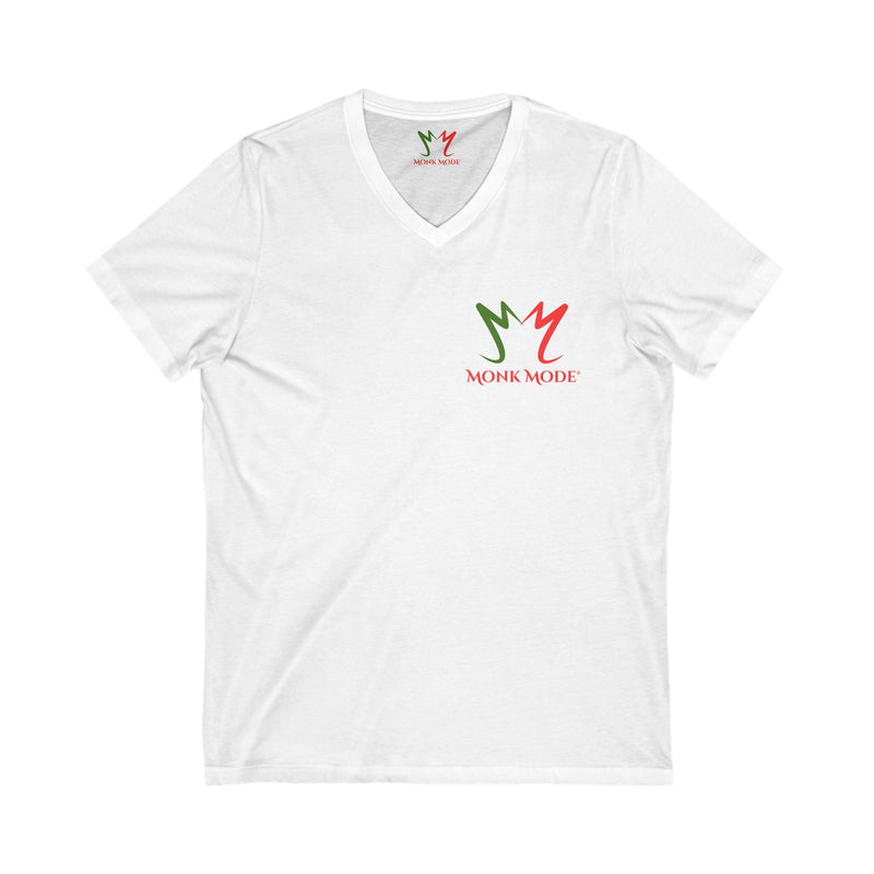 Women's Premium Jersey V-Neck Tee - Monk Mode®