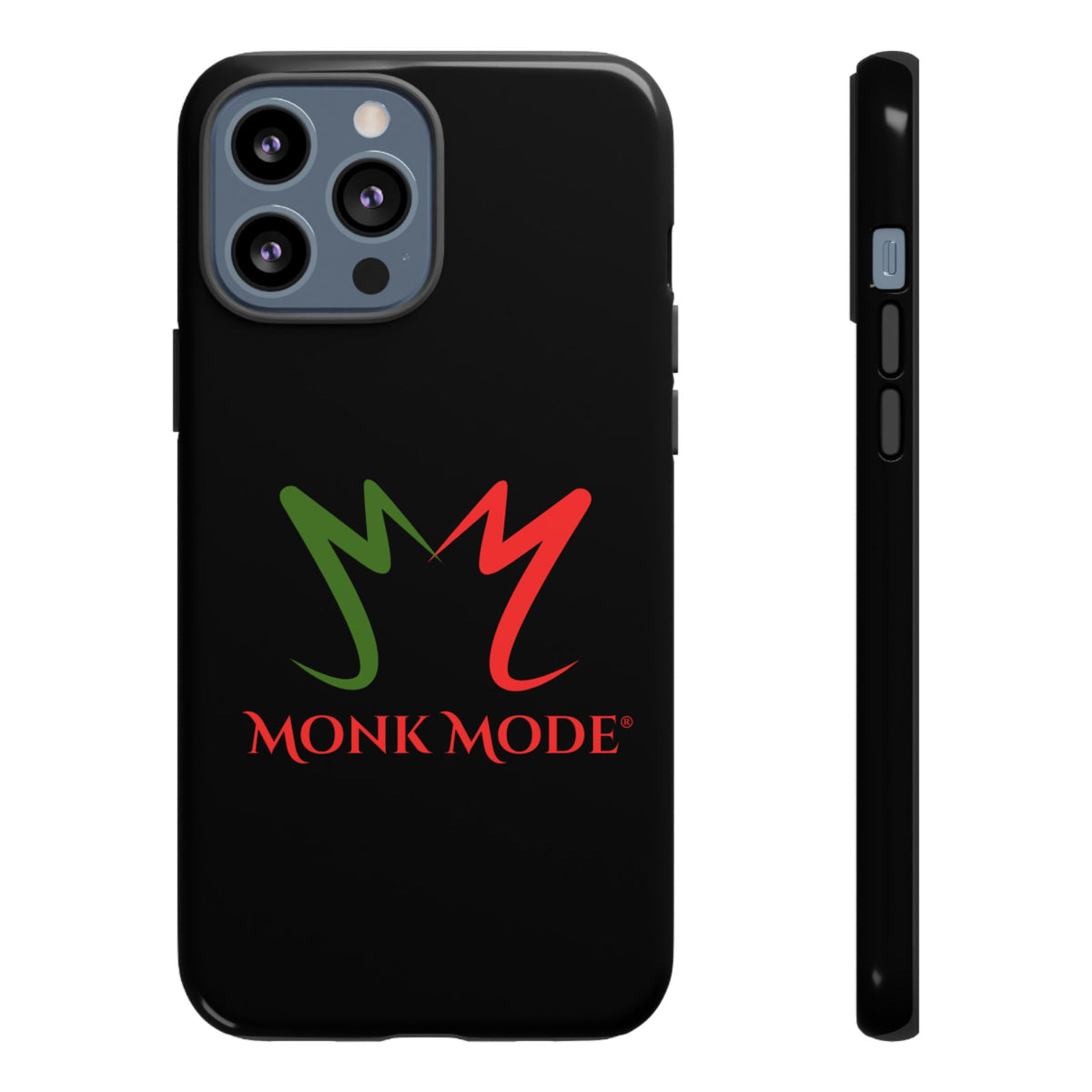 iPhone Tough Phone Case - Black - Monk Mode®
