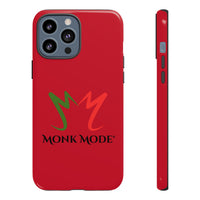 iPhone Tough Phone Case - Red - Monk Mode®