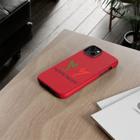 iPhone Tough Phone Case - Red - Monk Mode®