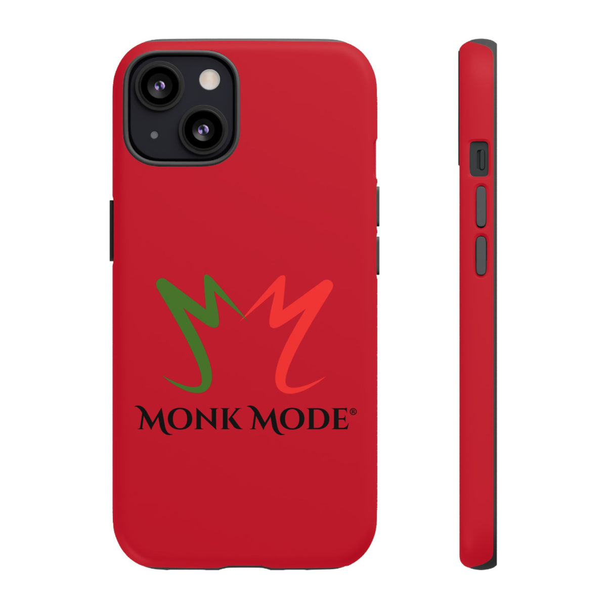 iPhone Tough Phone Case - Red - Monk Mode®