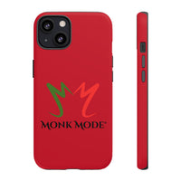 iPhone Tough Phone Case - Red - Monk Mode®