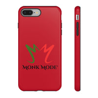 iPhone Tough Phone Case - Red - Monk Mode®