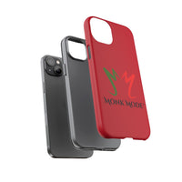 iPhone Tough Phone Case - Red - Monk Mode®