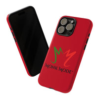 iPhone Tough Phone Case - Red - Monk Mode®