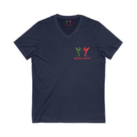 Women's Jersey V-Neck Tee - Monk Mode®