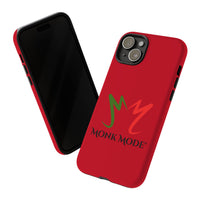 iPhone Tough Phone Case - Red - Monk Mode®