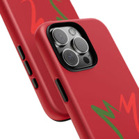 iPhone Tough Phone Case - Red - Monk Mode®