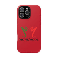 iPhone Tough Phone Case - Red - Monk Mode®