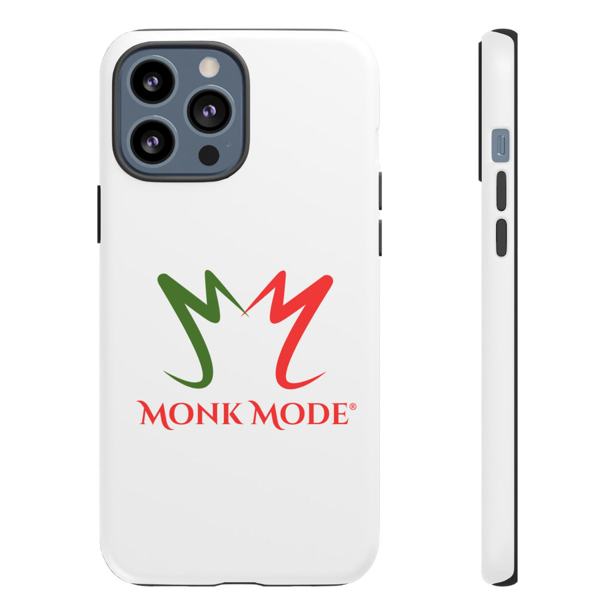 iPhone Tough Phone Case - White - Monk Mode®