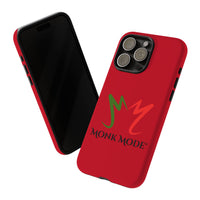 iPhone Tough Phone Case - Red - Monk Mode®