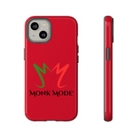iPhone Tough Phone Case - Red - Monk Mode®