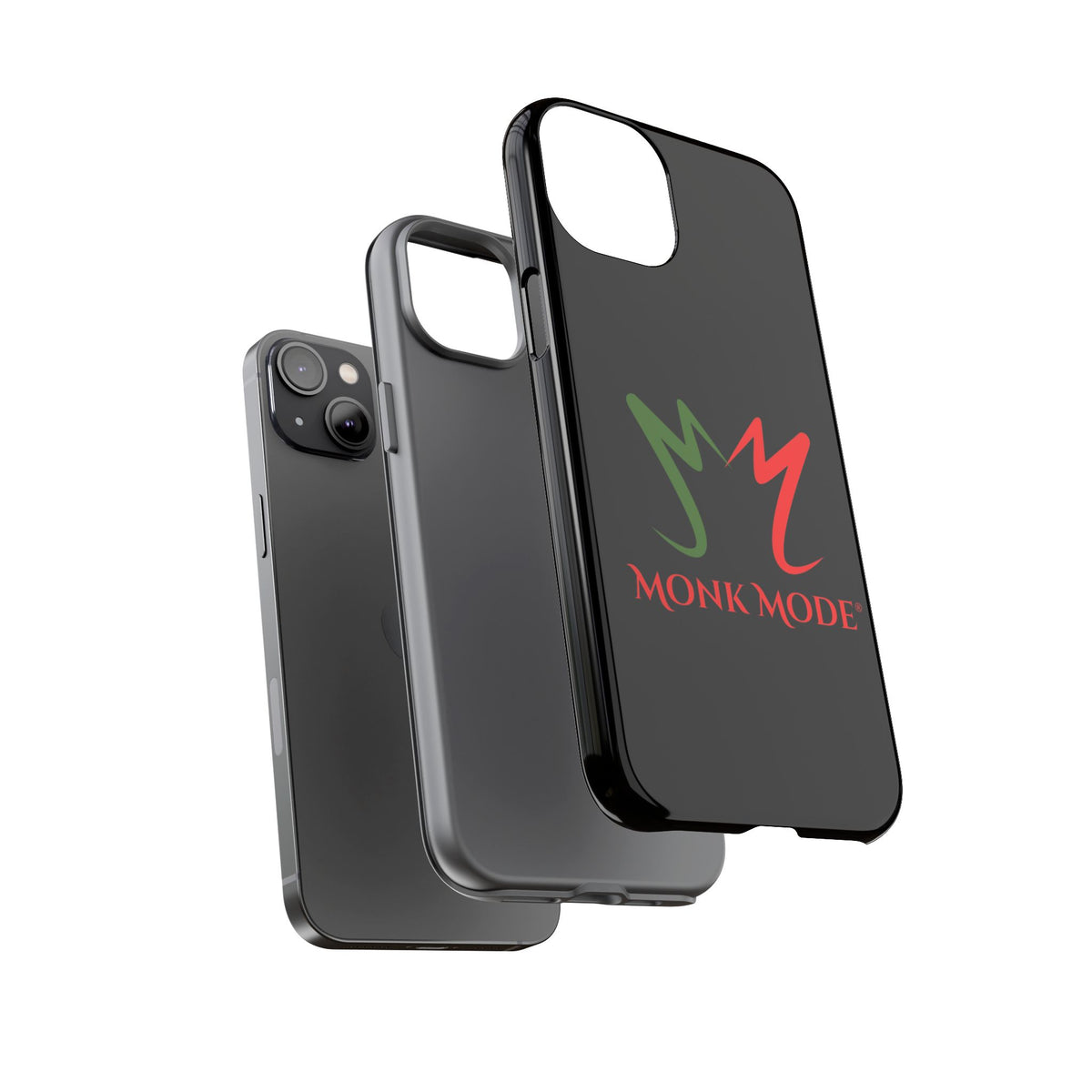 iPhone Tough Phone Case - Black - Monk Mode®