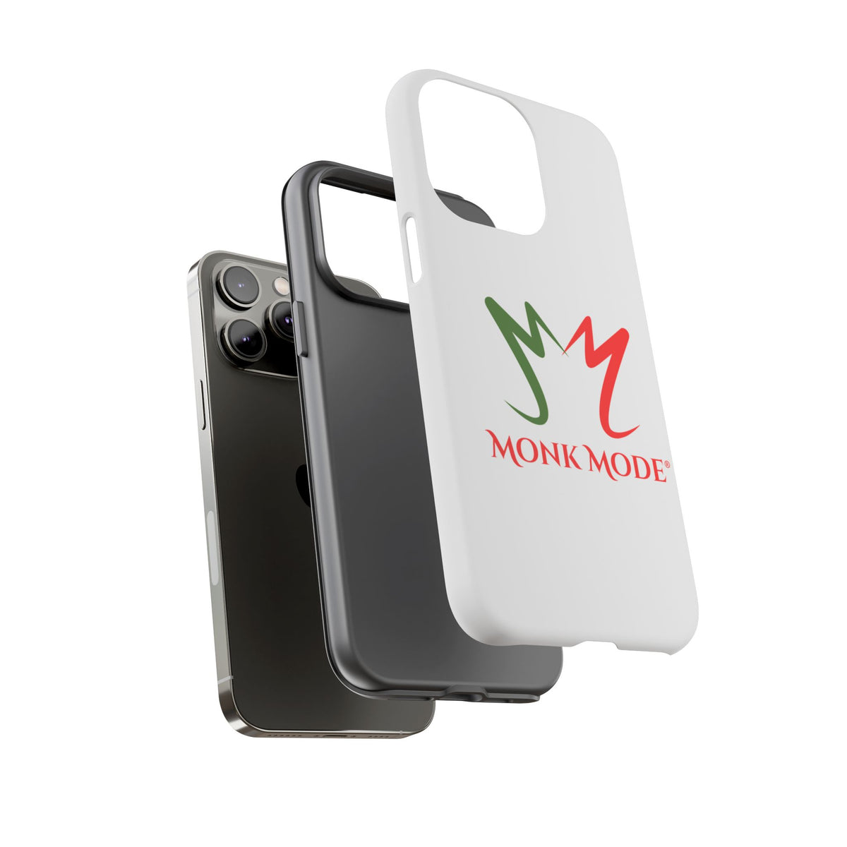 iPhone Tough Phone Case - White - Monk Mode®