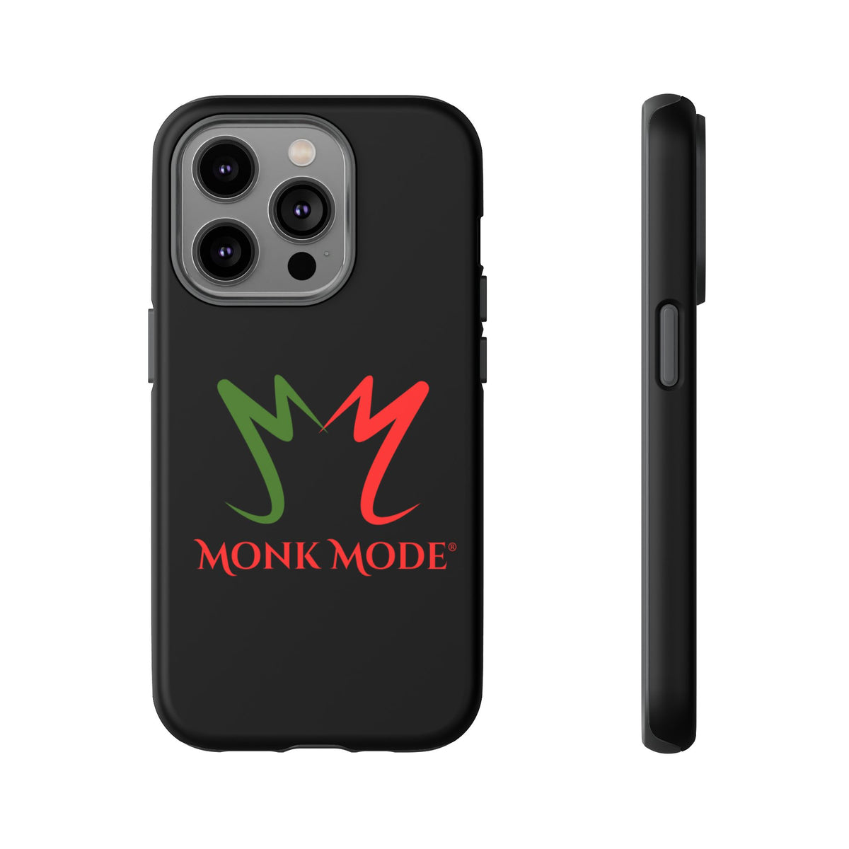 iPhone Tough Phone Case - Black - Monk Mode®