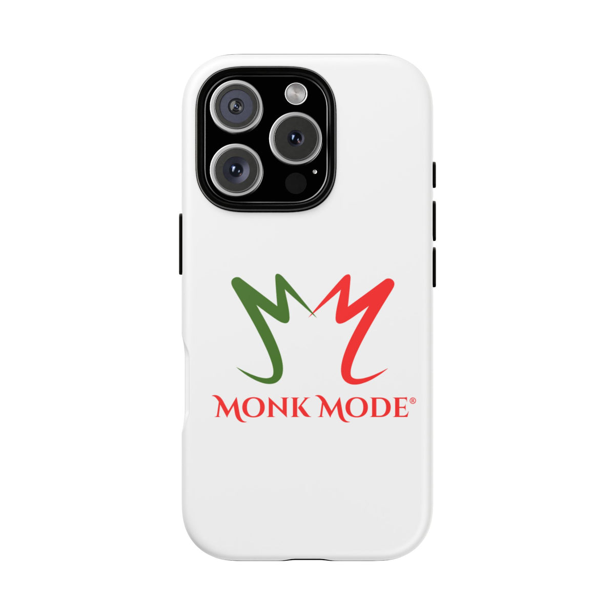 iPhone Tough Phone Case - White - Monk Mode®