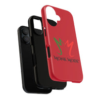 iPhone Tough Phone Case - Red - Monk Mode®