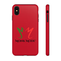 iPhone Tough Phone Case - Red - Monk Mode®