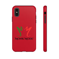 iPhone Tough Phone Case - Red - Monk Mode®
