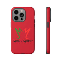 iPhone Tough Phone Case - Red - Monk Mode®