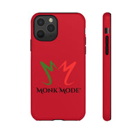 iPhone Tough Phone Case - Red - Monk Mode®
