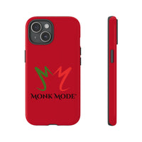 iPhone Tough Phone Case - Red - Monk Mode®