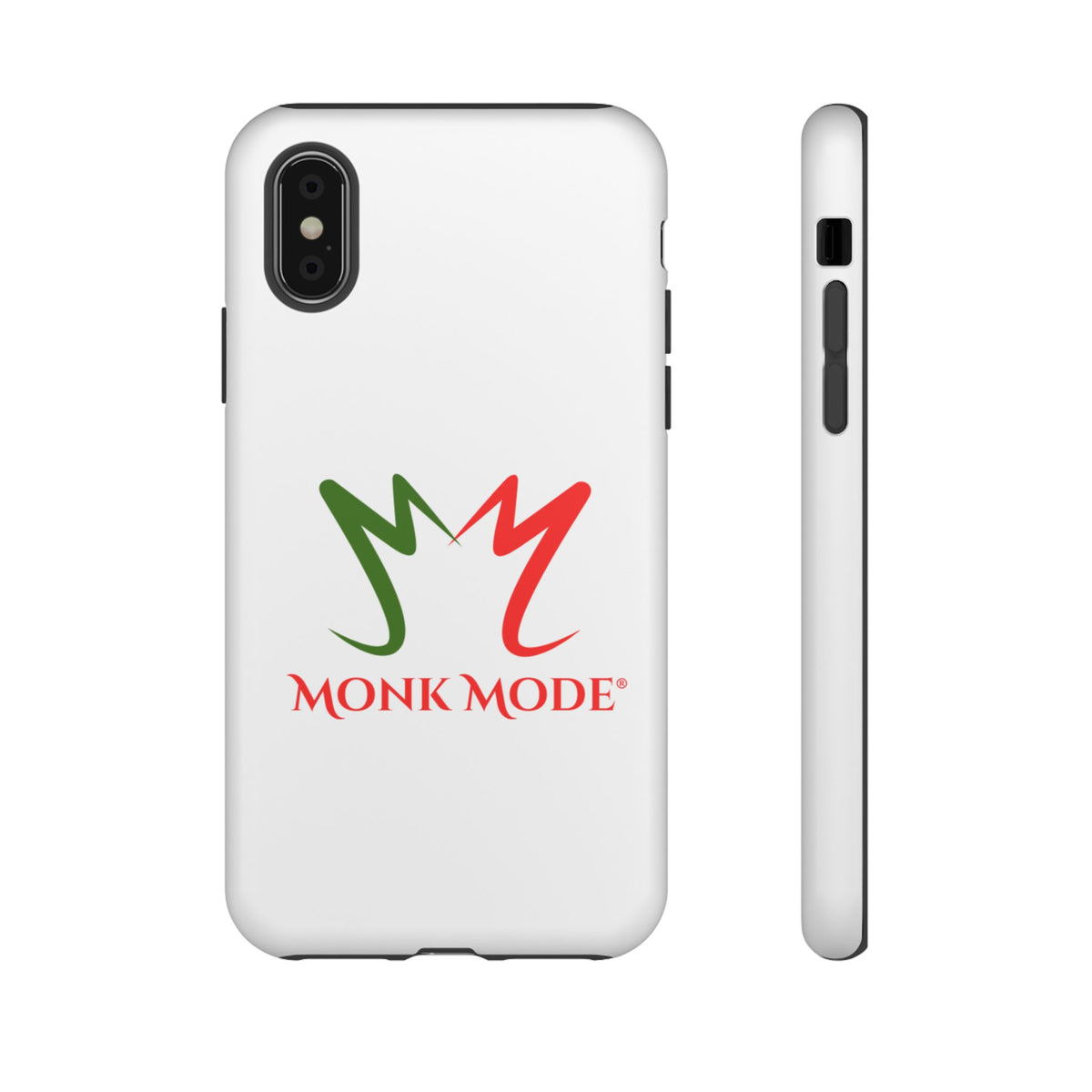 iPhone Tough Phone Case - White - Monk Mode®