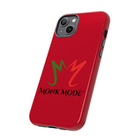 iPhone Tough Phone Case - Red - Monk Mode®