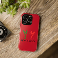 iPhone Tough Phone Case - Red - Monk Mode®