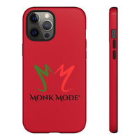 iPhone Tough Phone Case - Red - Monk Mode®