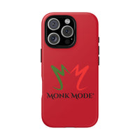 iPhone Tough Phone Case - Red - Monk Mode®