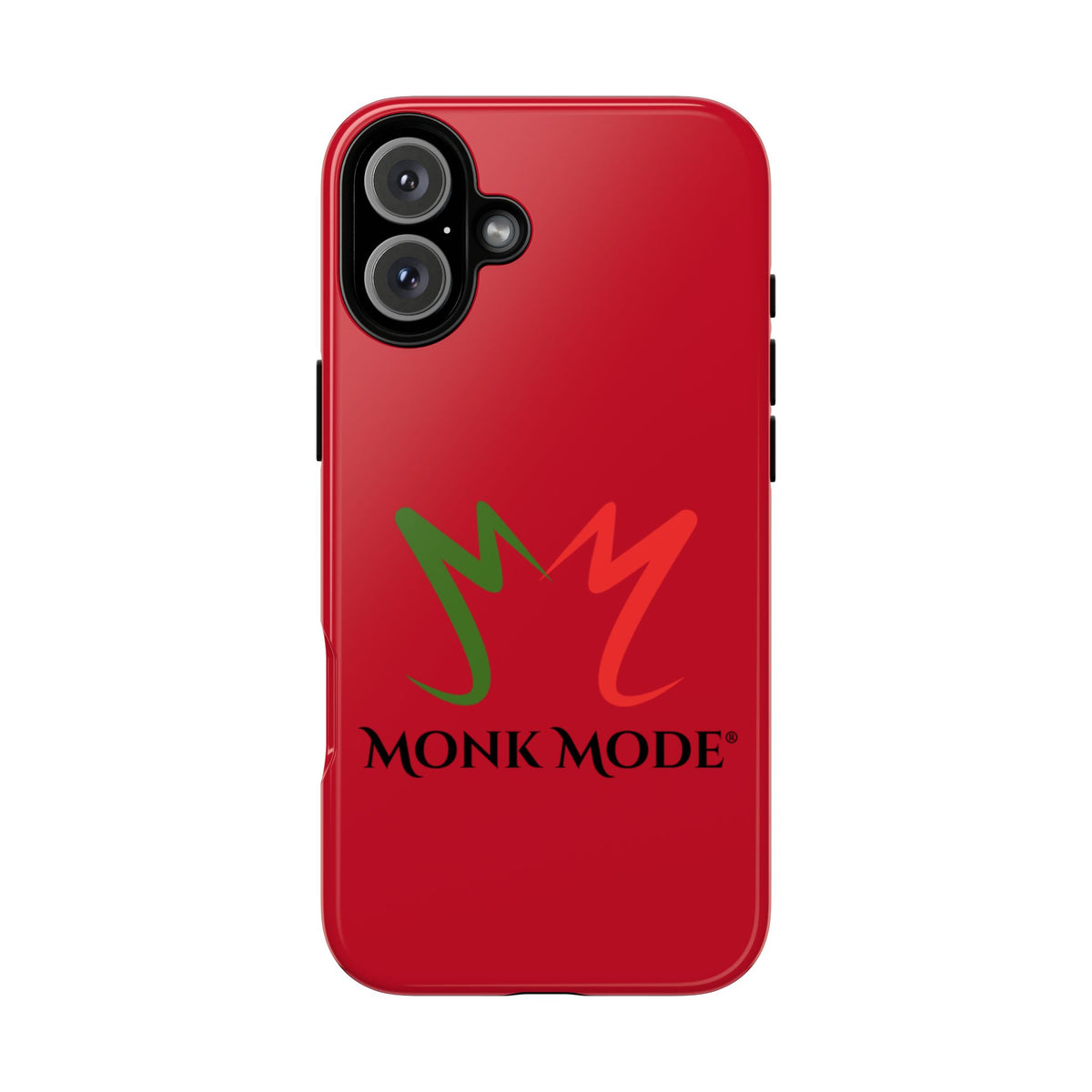 iPhone Tough Phone Case - Red - Monk Mode®