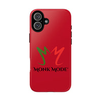 iPhone Tough Phone Case - Red - Monk Mode®