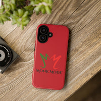 iPhone Tough Phone Case - Red - Monk Mode®