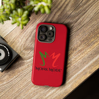 iPhone Tough Phone Case - Red - Monk Mode®