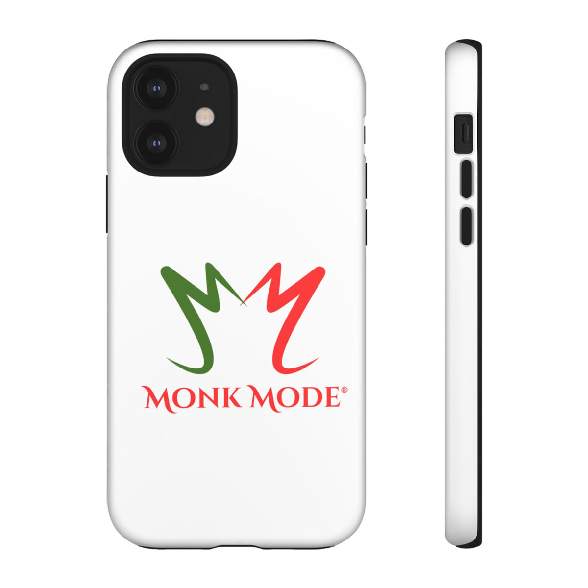 iPhone Tough Phone Case - White - Monk Mode®