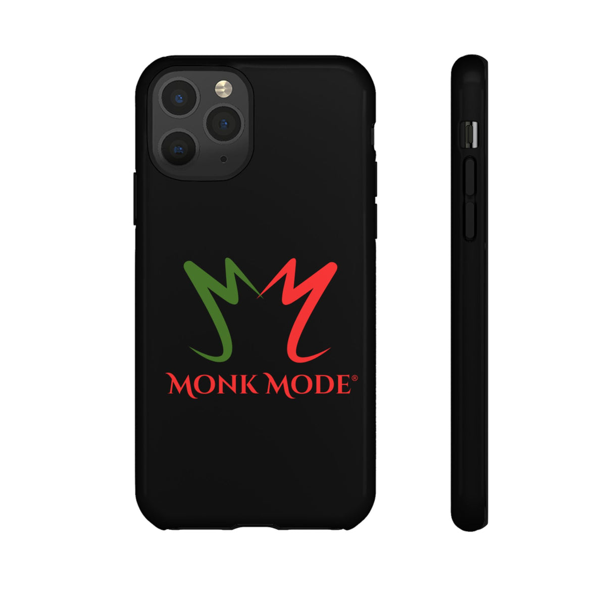 iPhone Tough Phone Case - Black - Monk Mode®