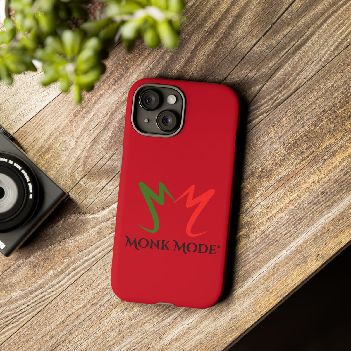 iPhone Tough Phone Case - Red - Monk Mode®
