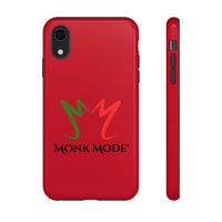 iPhone Tough Phone Case - Red - Monk Mode®
