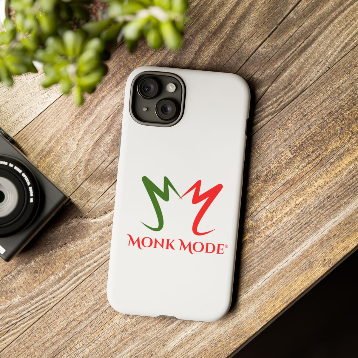iPhone Tough Phone Case - White - Monk Mode®